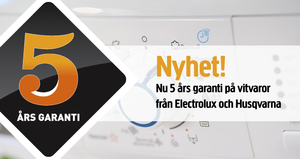 5 års garanti